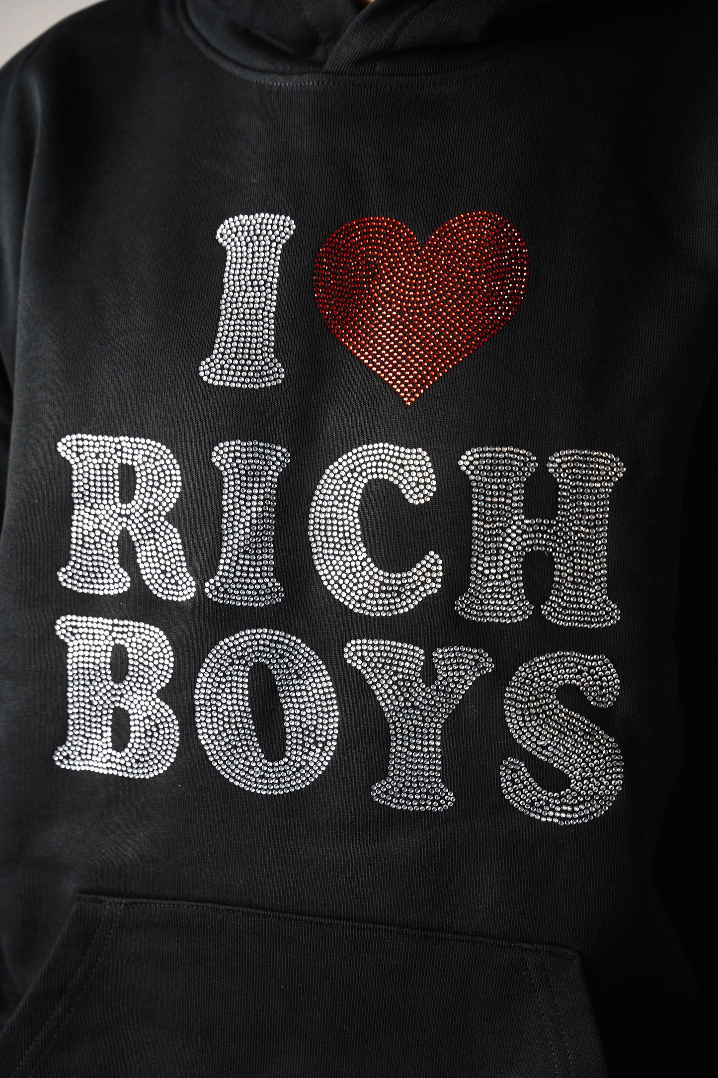 RICH BOYS hoodie "BLACK"