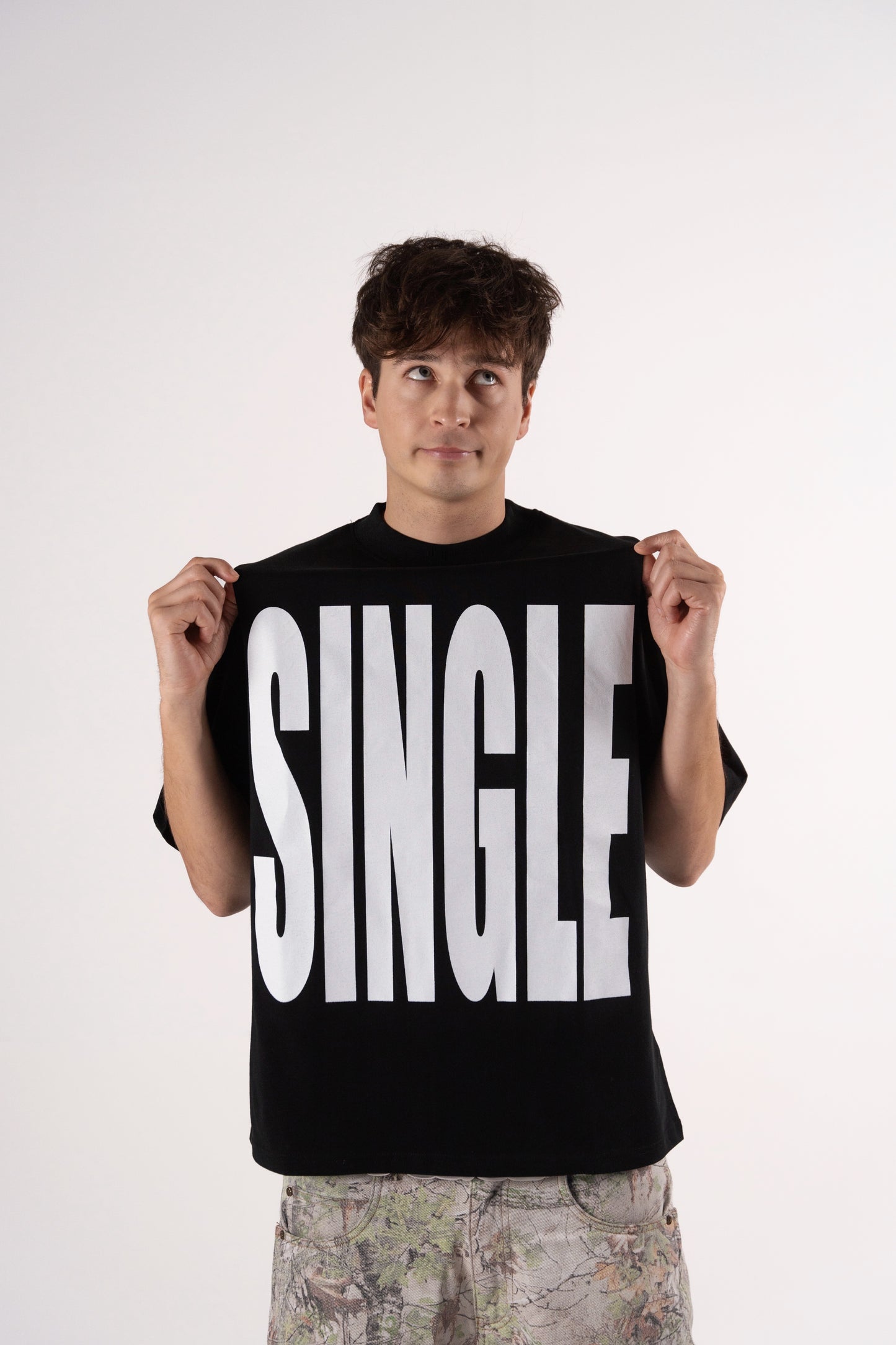 SINGLE T-shirt "BLACK"