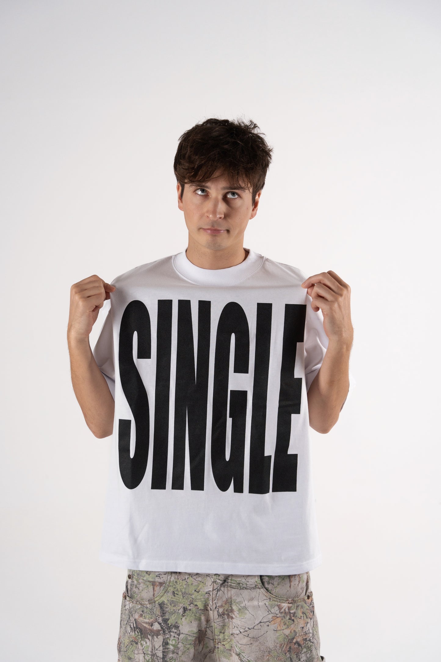 SINGLE T-shirt "WHITE"