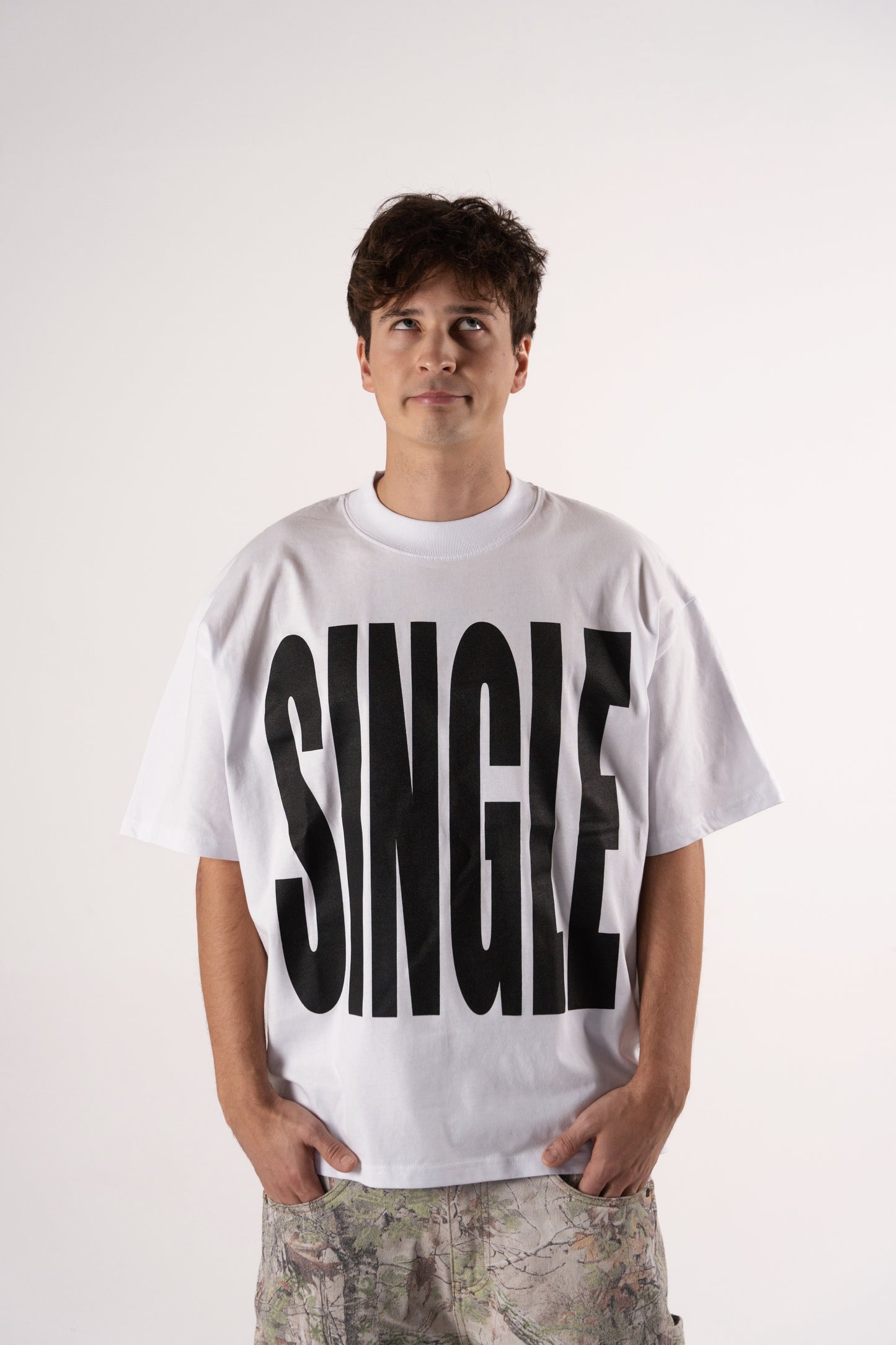 SINGLE T-shirt "WHITE"