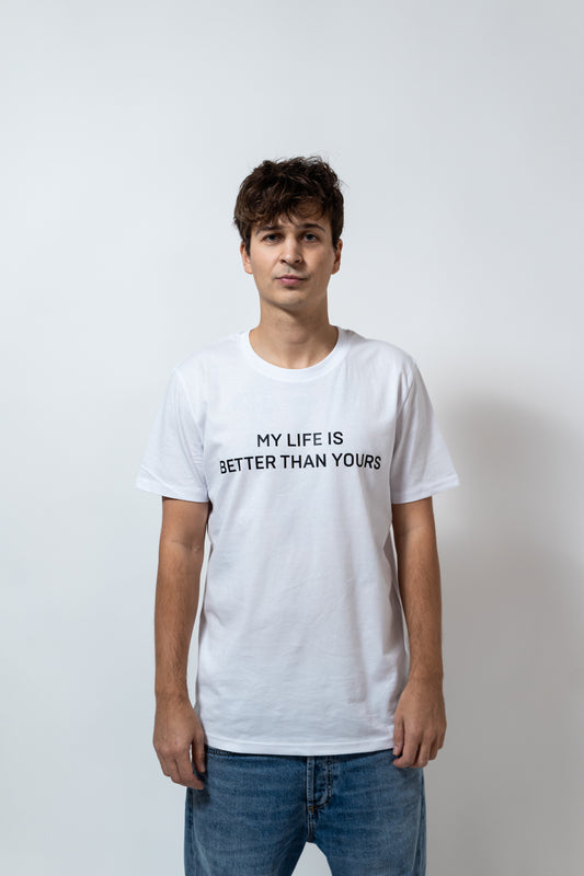 MY LIFE T-Shirt "WHITE"