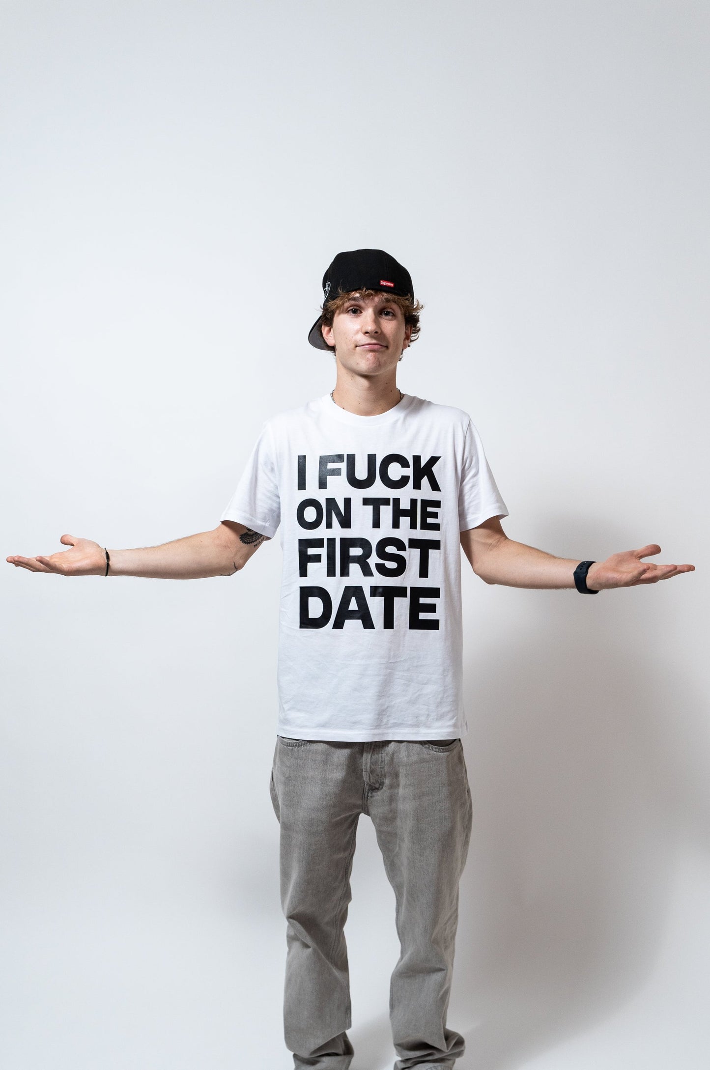 FIRST DATE T-Shirt "WHITE"