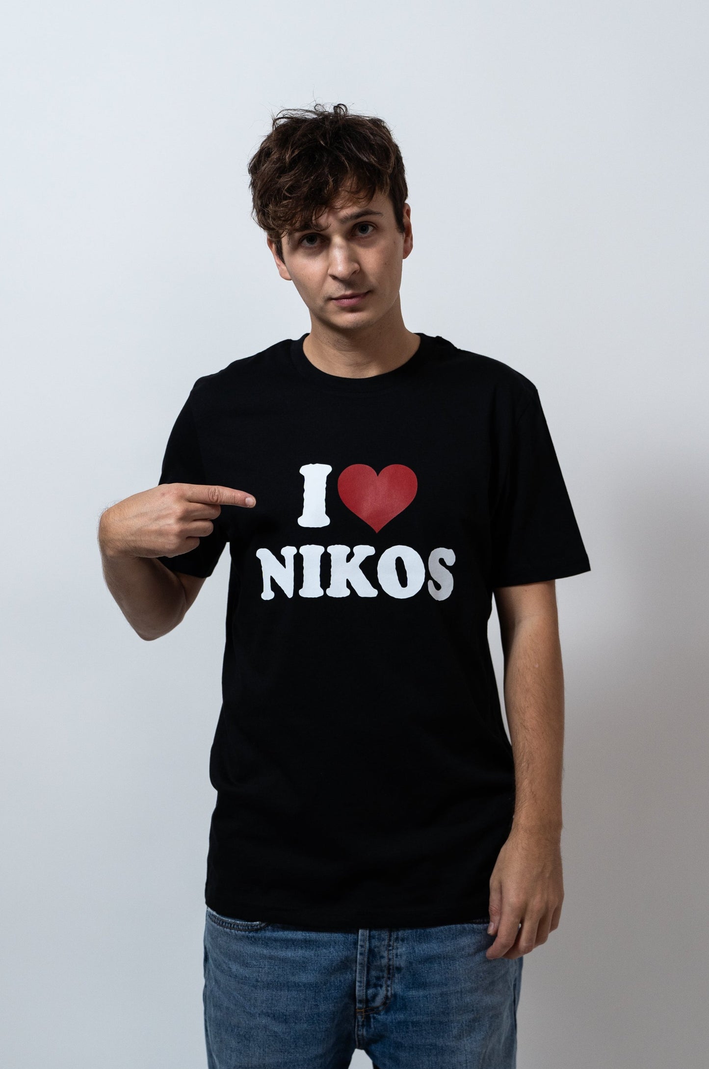 NIKOS T-Shirt "BLACK"