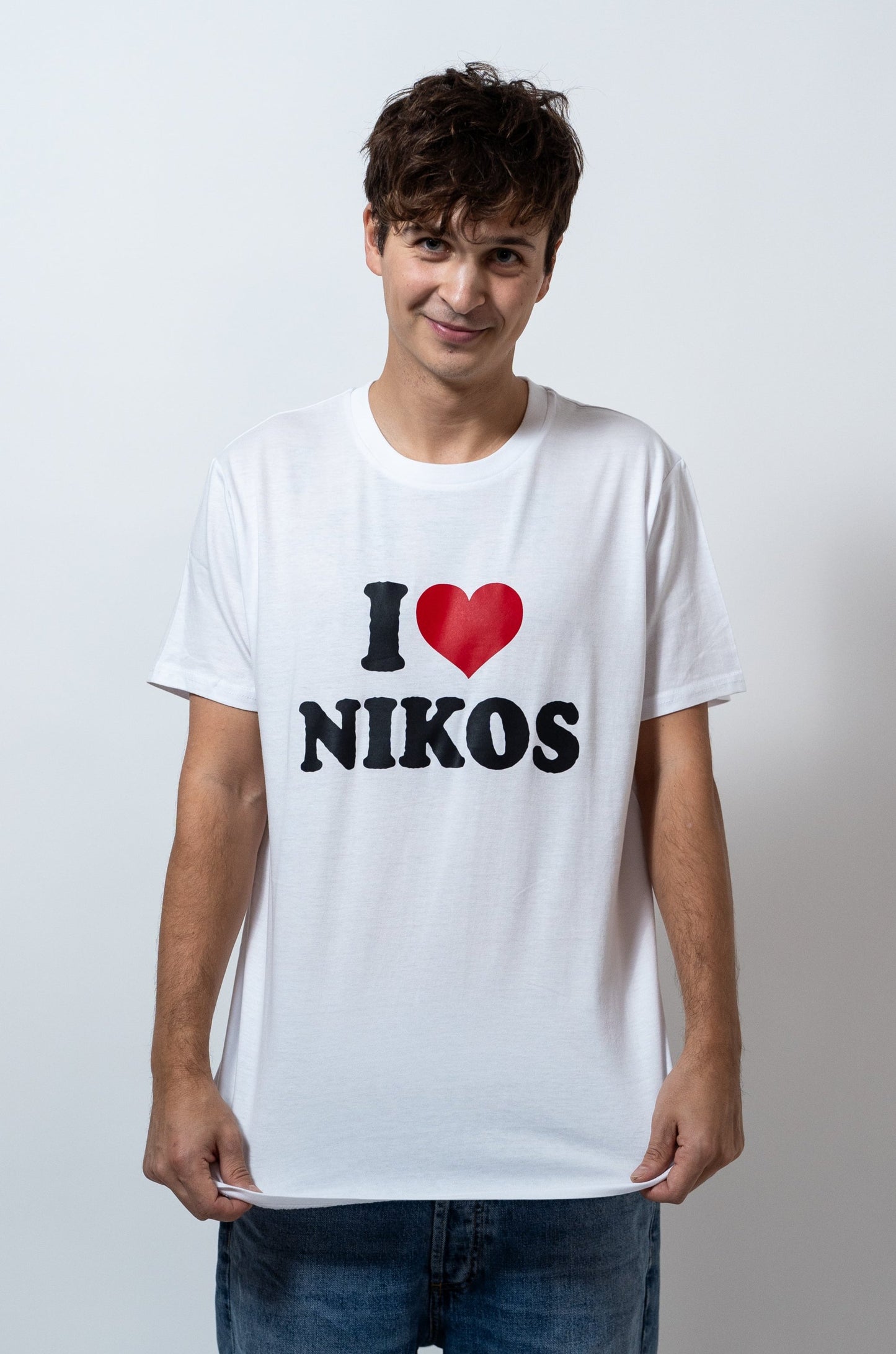 NIKOS T-Shirt "WHITE"