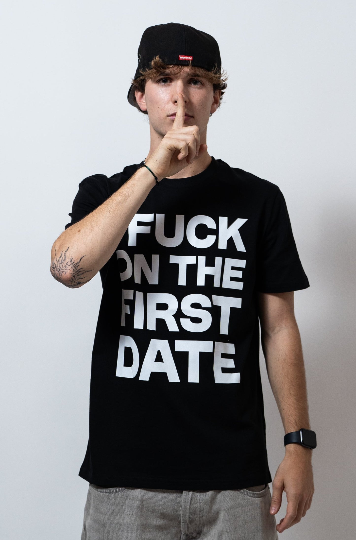 FIRST DATE T-Shirt "BLACK"