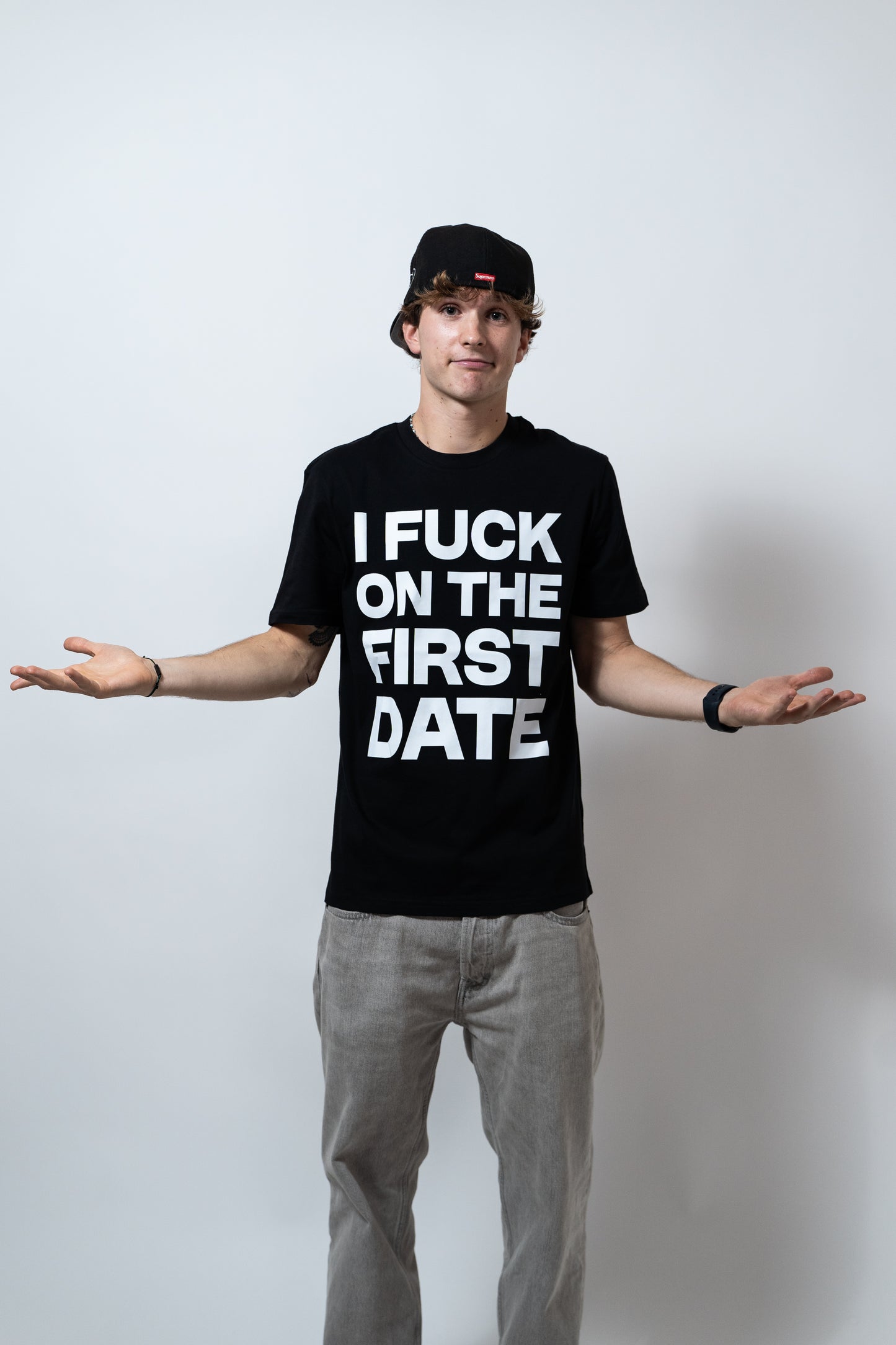 FIRST DATE T-Shirt "BLACK"