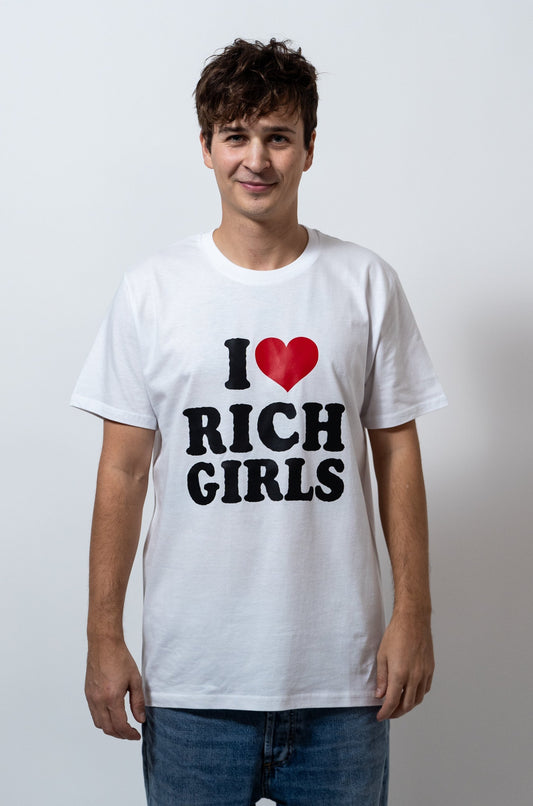 RICH GIRLS T-Shirt "WHITE"