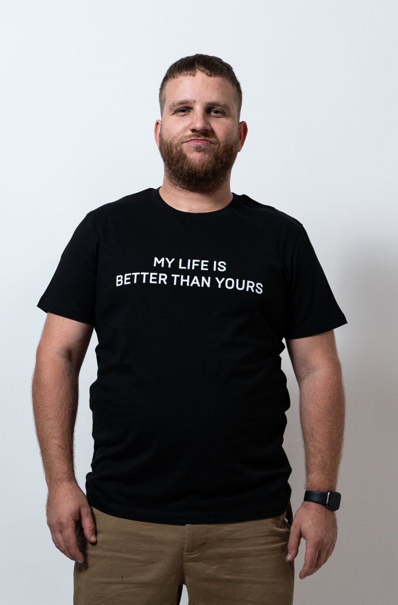 MY LIFE T-Shirt "BLACK"