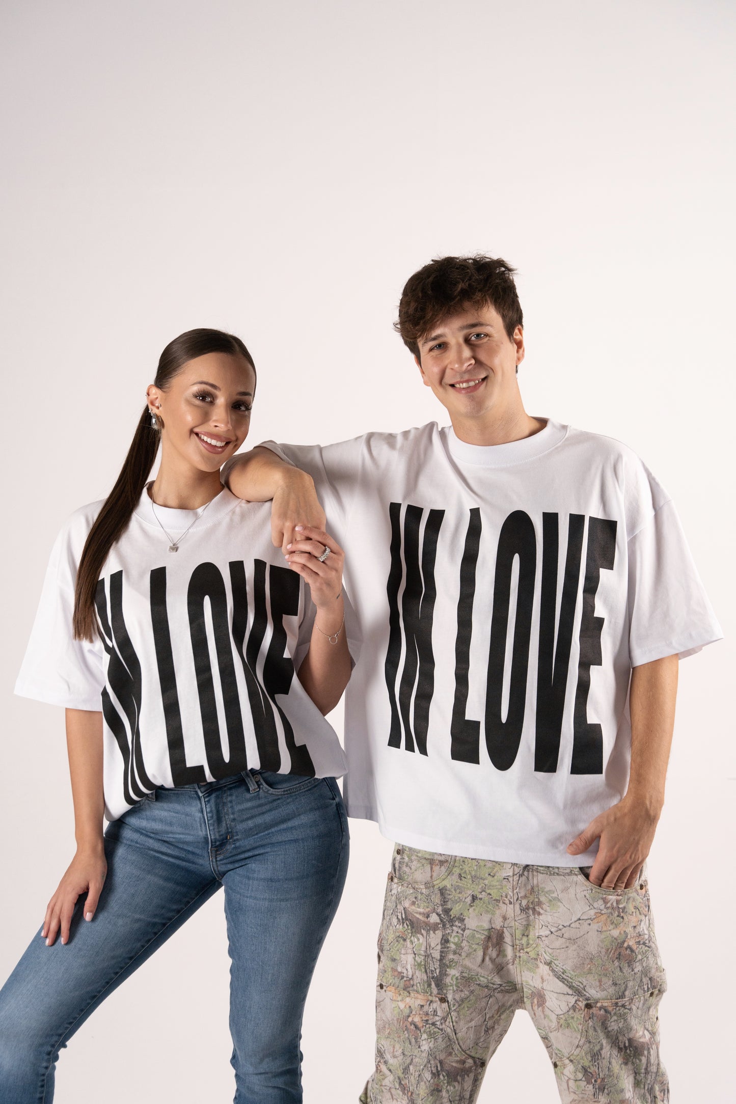 IN LOVE T-shirt "WHITE"