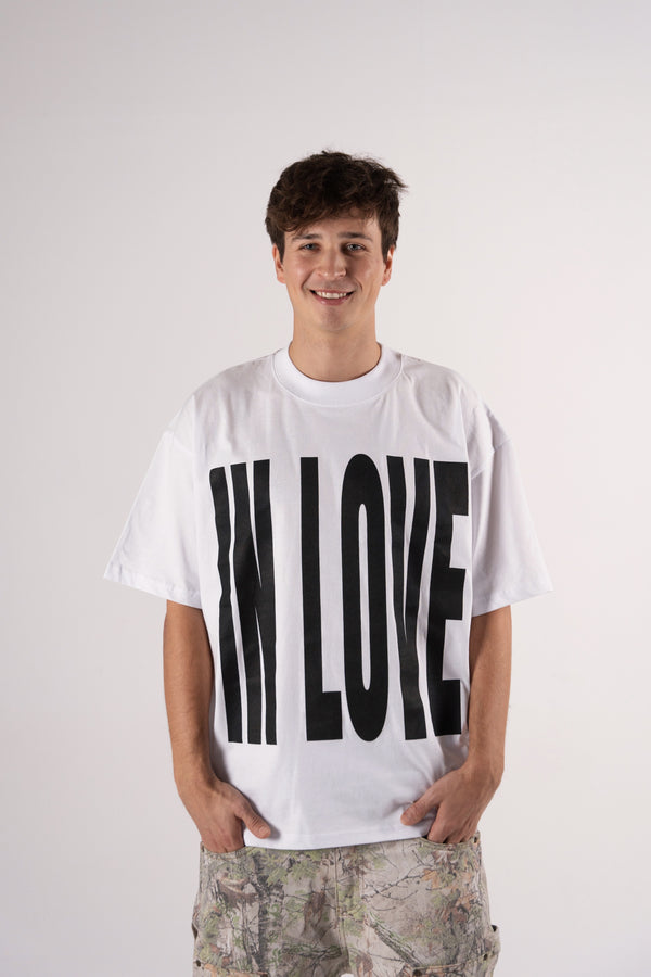 IN LOVE T-shirt "WHITE"